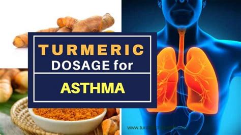 Turmeric Dosage For Asthma