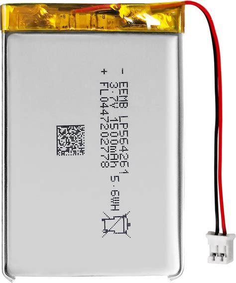 EEMB Lithium Polymer Akku 3 7 V 1500mAh 564261 Wiederaufladbarer Lipo