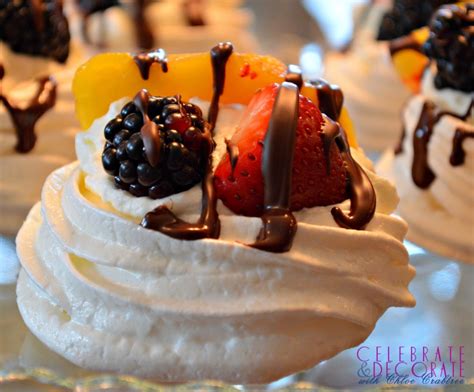 Individual Pavlova Dessert Recipe And How To Celebrate And Decorate