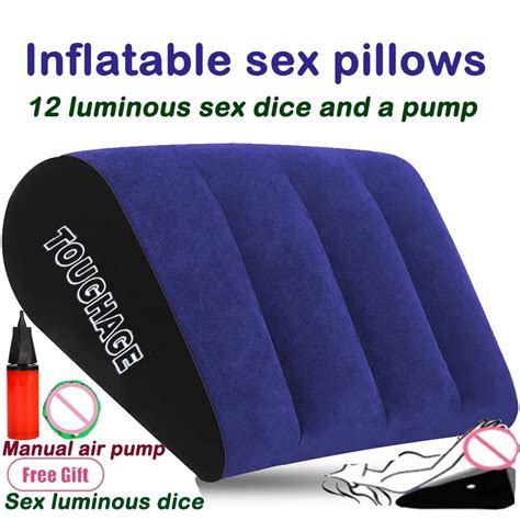 Inflatable Assist Sex Pillow Cushion Bdsm Sofa Sex Furniture Multifunctional Couple Sex Air