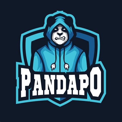 Premium Vector Panda Po Esport Gaming Logo