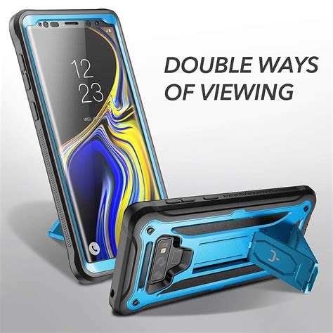 YOUMAKER Kickstand Case For Galaxy Note 9 Full Body With Built In