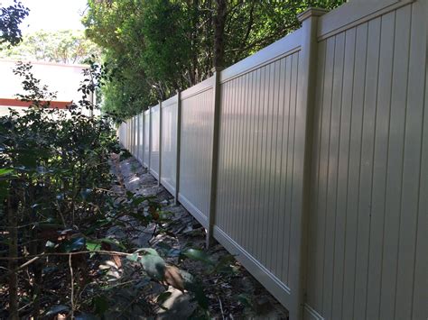 Pvc Privacy Panel Boundary Fence Fencescape Fencing