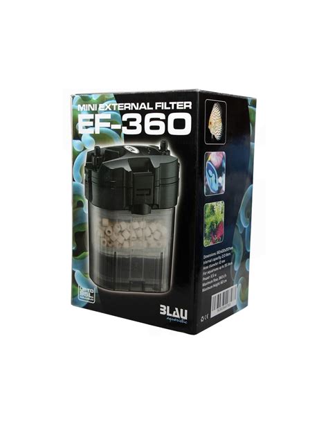 Mini External Filter EF 360 Blau Filtro Externo Para Nano Acuarios Y