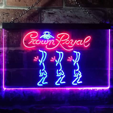 Crown Royal Troupe Led Neon Sign Neon Sign Led Sign Shop Whats