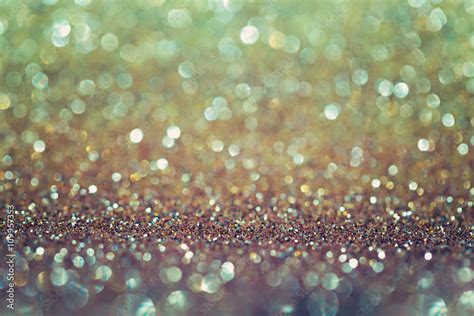 Golden Glitter Bokeh Background Elegant And Glamour Background