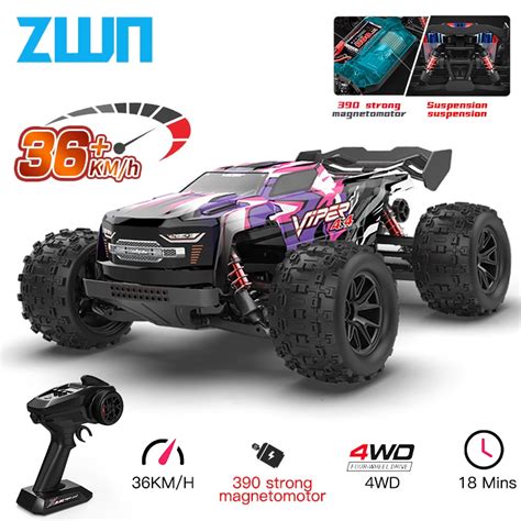 Zwn S S Rc Car With Led Wd Full Scale Remote Control Cars