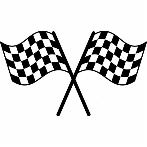 Checker Checkered Chequered Flag Flags Race Racing Icon Download On Iconfinder