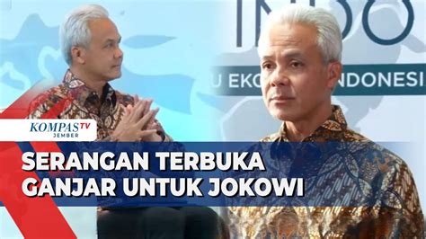 Serangan Terbuka Ganjar Untuk Jokowi Sebut Pembangunan Maritim Tidak