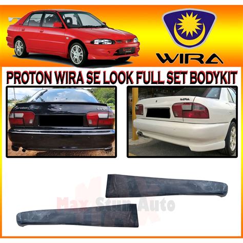 PROTON WIRA SEDAN SALOON AEROBACK SATRIA PUTRA SE LOOK FULL SET BODYKIT