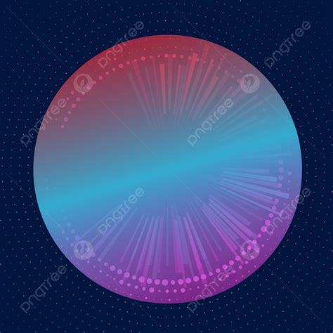 Gambar Latar Belakang Geometris Melingkar Abstrak Dengan Garis Atau