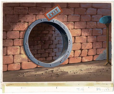 Teenage Mutant Ninja Turtles Tmnt Original Production Animation Backgr