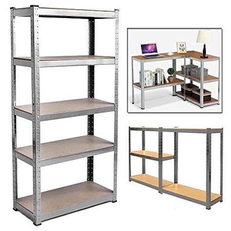 Shelving Unit For Garage Shed Storage 5 Tier Shelf Unit Boltless