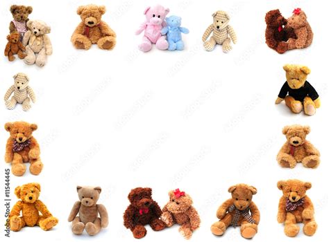 Teddy Bear Border Stock Foto Adobe Stock