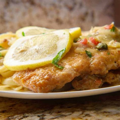 Veal Scallopini Piccata Bonicelli Cooking Club