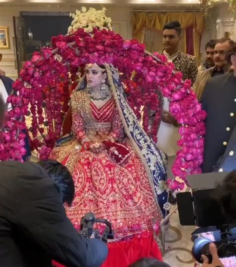 Tik Tok Stars Kanwal Aftab And Zulqarnain Sikandar Wedding Pic