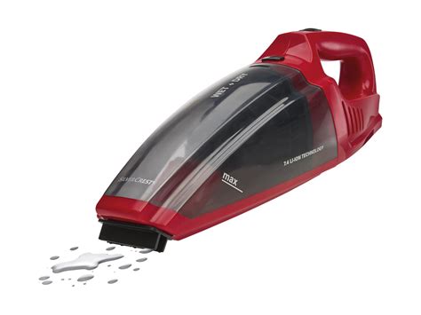 SilverCrest Hand Held Wet And Dry Vacuum Cleaner Red Nortram Retail