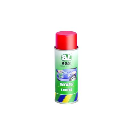 BOLL ZMYWACZ LAKIERU SPRAY 400ML AUTA DREWNO SZKŁO 7623247311