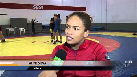 Lutadora Aline Silva Entra Para A Hist Ria Da Luta Ol Mpica Ao Ser A