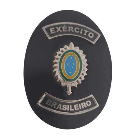 Bolach O Distintivo Em Couro Bras O Ex Rcito Brasileiro