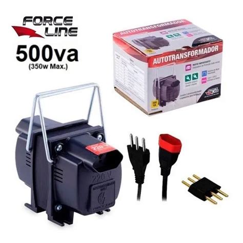 Transformador 500VA Force Line Slim Premium Shopee Brasil