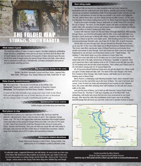 The Folded Map: Sturgis, South Dakota | American Rider