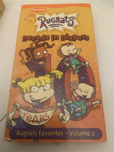 Rugrats Decade In Diapers Rugrats Favorites Vol Vhs Free The