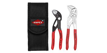 Knipex Mini Zangenset in Werkzeuggürteltasche 2 teilig SB Karte