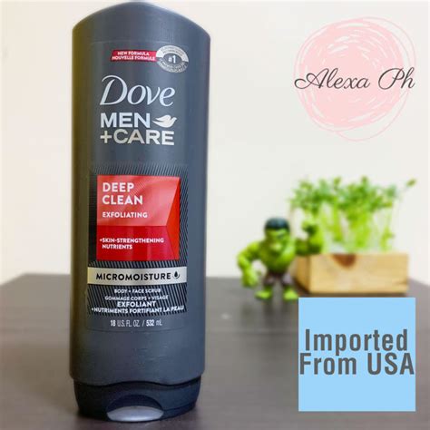 Dove Men Care Deep Clean Body And Face Wash 532 Ml Lazada Ph