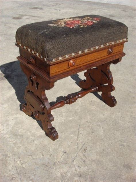 Vintage Footstool | Foter