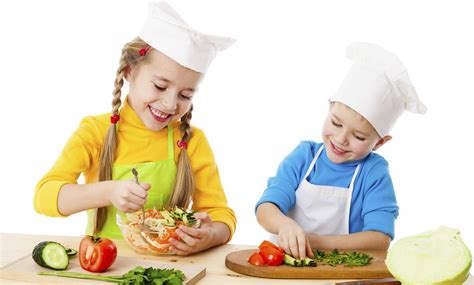 Niños en la cocina Qué pueden hacer Revista Vive