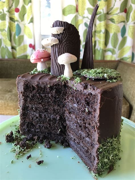 Edible Moss Cake Edible Woodland Moss Wilton Dye Gel Spring