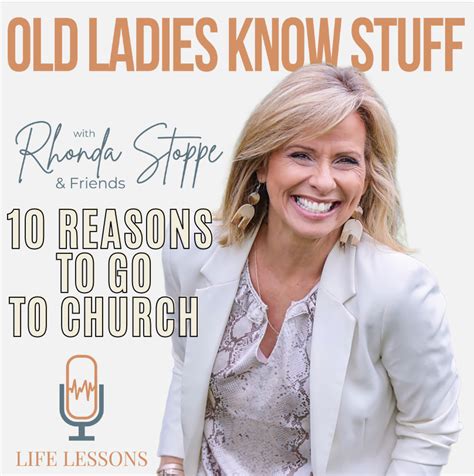 Old Ladies Know Stuff Podcast Rhonda Stoppe