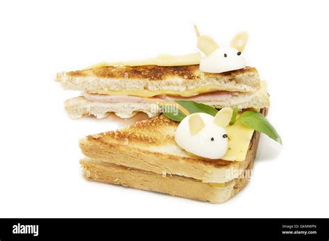 toast with cheese Stock Photo - Alamy