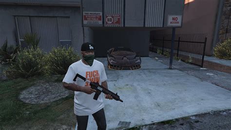 Supreme Fuck Nike T Shirt For Franklin GTA Mods