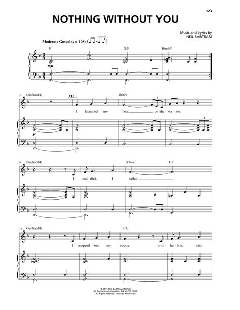 Nothing Without You | Sheet Music Direct