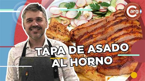 TAPA DE ASADO AL HORNO CON PAPAS YouTube