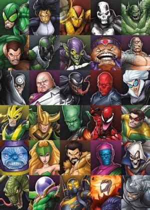 Marvel Villains Collage Pieces Aquarius Puzzle Warehouse Artofit