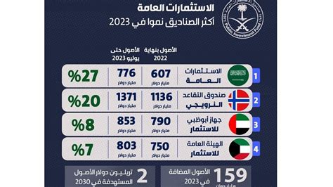 صندوق الاستثمارات العامة الأكثر نموًا في 2023