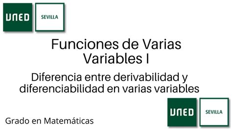 Diferencia Entre Derivabilidad Y Diferenciabilidad Funciones De