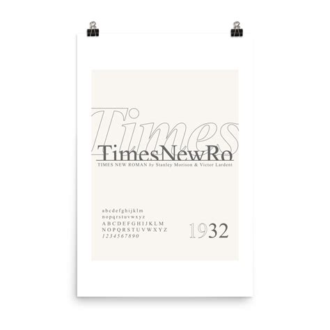 a white poster with the words times news on it