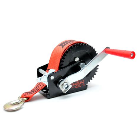 Ръчна Лебедка, DRAGON WINCH DWK12PAS, 8 Метра, 540 Килограма, Премиум ...