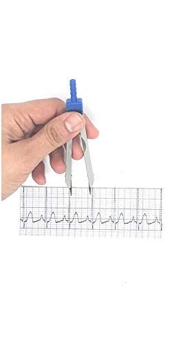 Reviews For EKG ECG Caliper Electrocardiogram Divider Blue