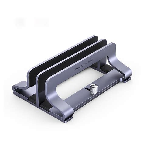 Ugreen Aluminum Vertical Stand Holder Laptop Tablet Sidabrinis Lp