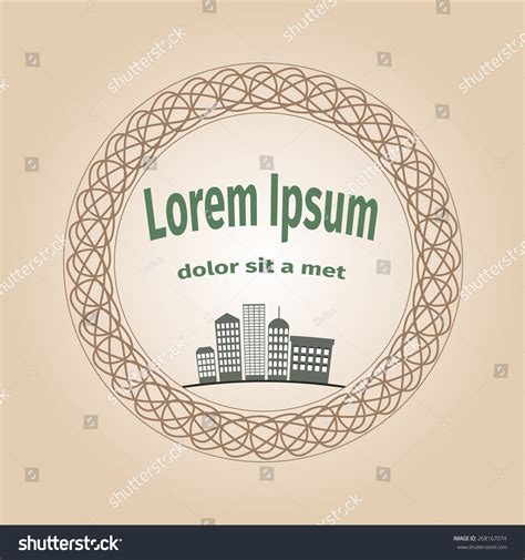 Real Estate Logo Vector Illustration Vector De Stock Libre De Regalías 268167074 Shutterstock