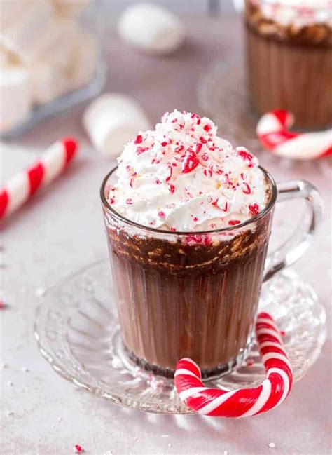 Peppermint Hot Cocoa Recipe • Best Easy Drink Recipes