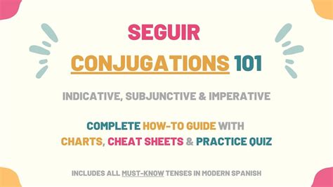 Seguir Conjugation 101: Conjugate Seguir In Spanish - Tell Me In Spanish