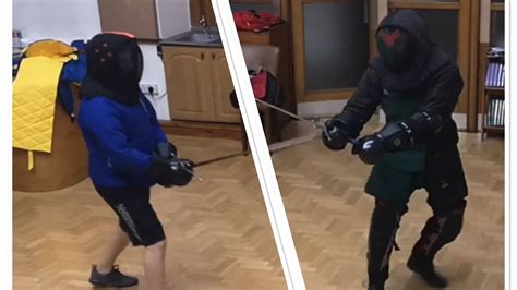 128 Hema Sparring Longsword Steel First To Three Youtube