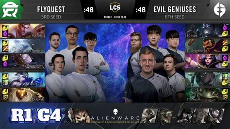 Flyquest Vs Evil Geniuses Game Round Playoffs S Lcs Summer