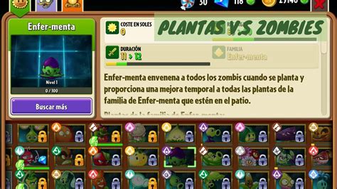 Plants V S Zombies 2 Por Primera Vez En El Canal Mi Nueva Planta Enfer Menta Youtube